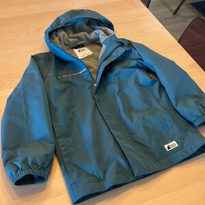 LIKE NEW! Kids Waterproof Blue Jacket